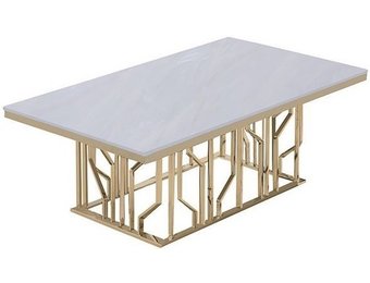 Salontafel Taranto - Goud - 130 x 70 cm