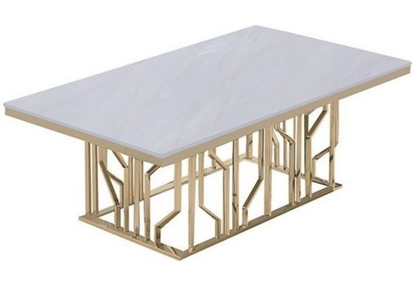 Salontafel Taranto  - Goud - 130 x 70 cm