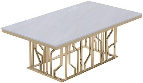 Salontafel Taranto  - Goud - 130 x 70 cm