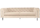 Campania bank | Taupe Stof