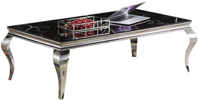 Salontafel Polo Zwart Marmer 130 x 70 cm