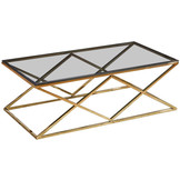 Salontafel iDOL Goud 130 x 70 cm