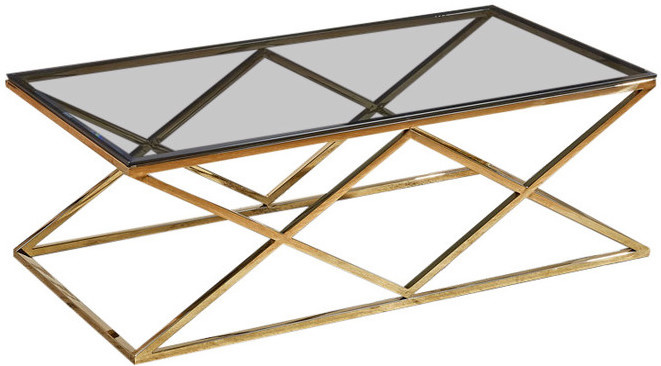 Salontafel iDOL Goud 130 x 70 cm