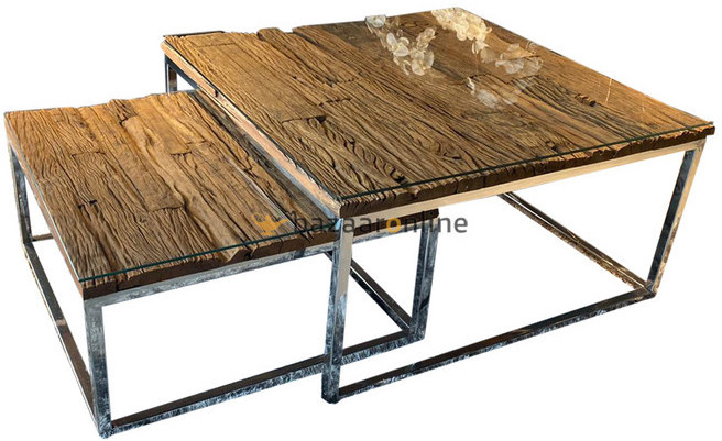 Salontafel Doblo SleeperWood - Vierkant