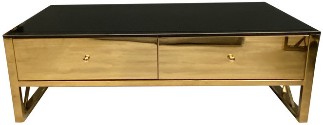Salontafel Aspen Goud 130 x 70 cm