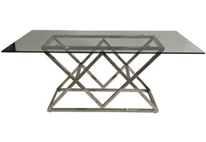 Eettafel Idol Zilver 180 x 90 cm