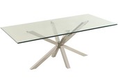 Salontafel Octopus Terni - Helder glas - 130x70cm