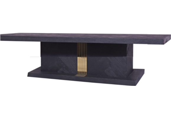 Chess - Blok salontafel - Goud - visgraat look