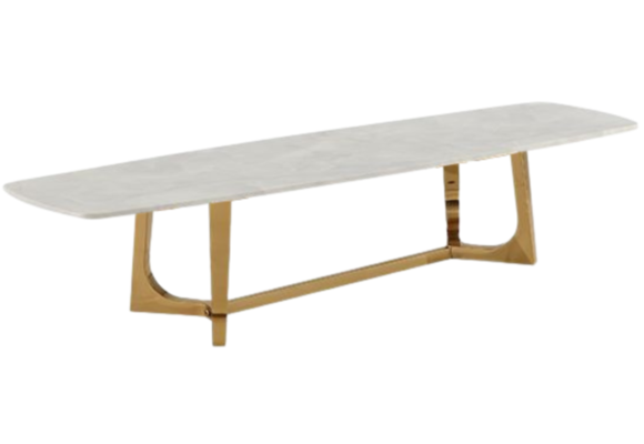 Tv-meubel Royal 180  x 42 - Goud