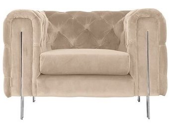 Campania Fauteuil | Taupe Stof
