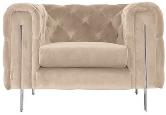 Campania Fauteuil | Taupe Stof