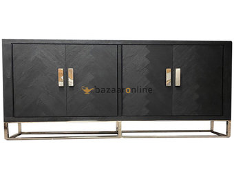Dressoir Black Bonito - Zilver