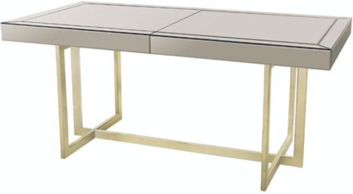 Eettafel Cambridge Sepia / Goud