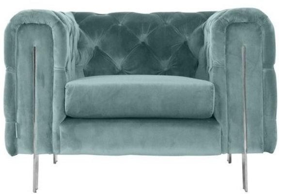 Campania Fauteuil | Groen Stof