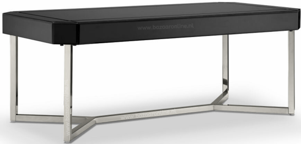 Eettafel Awanos Spiegel Glas -  Zilver