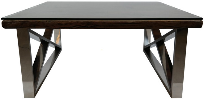 Salontafel Rixos Sleeper Wood 100 x 100 cm