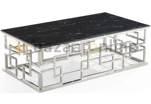 Salontafel Bade Zwart Marmer