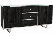 Dressoir Rixos Sleeper Wood  Black 180 x 45 x 80 cm