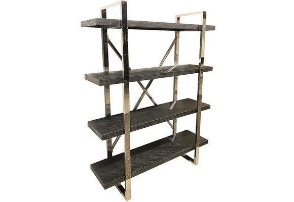 Wandkast Black Bonito - Zilver