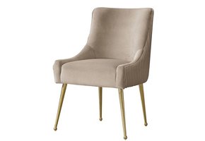 Eetkamerstoel Arona - Taupe / goud