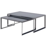 Salontafel Perscara 2 delig - 120x60x45 cm