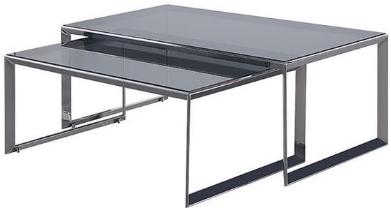 Salontafel Perscara 2 delig - 120x60x45 cm
