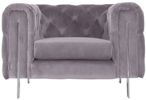 Campania Fauteuil | Grijs Stof