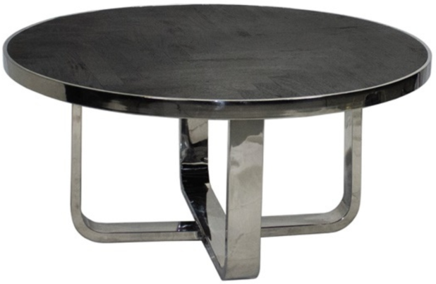 Salontafel Galaxy - Zwart - Ø 100