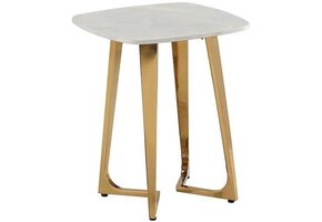 Bijzettafel Royal 50  x 50 - Goud