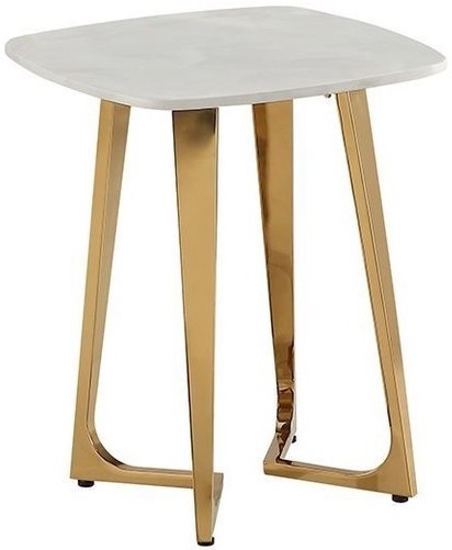 Bijzettafel Royal 50 x 50 x 55 - Goud