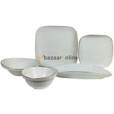 Bricard Evry Serviesset set 25-delig Wit/Goud