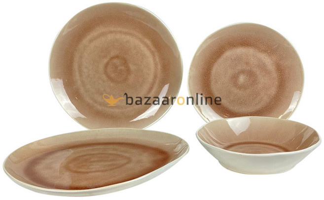 Bricard Tarbes serviesset 19-delig Roze