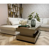 Salontafel Blox - Hamburger - Champagne - Hoogglans - Rechthoekig