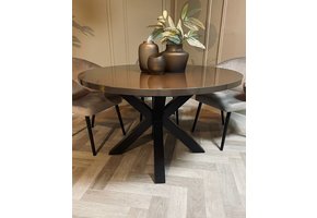 Eettafel Tokyo - Rond - Taupe