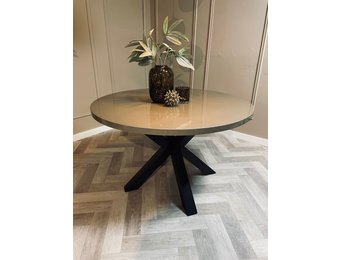 Eettafel Tokyo - Rond - Champagne