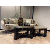 Salontafel Osaka - Set van 2 Rond - Champagne