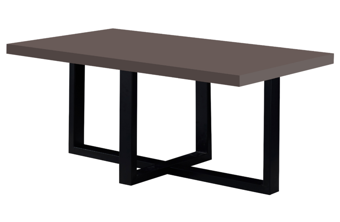 Eettafel Oshu - Spinpoot - hoogglans