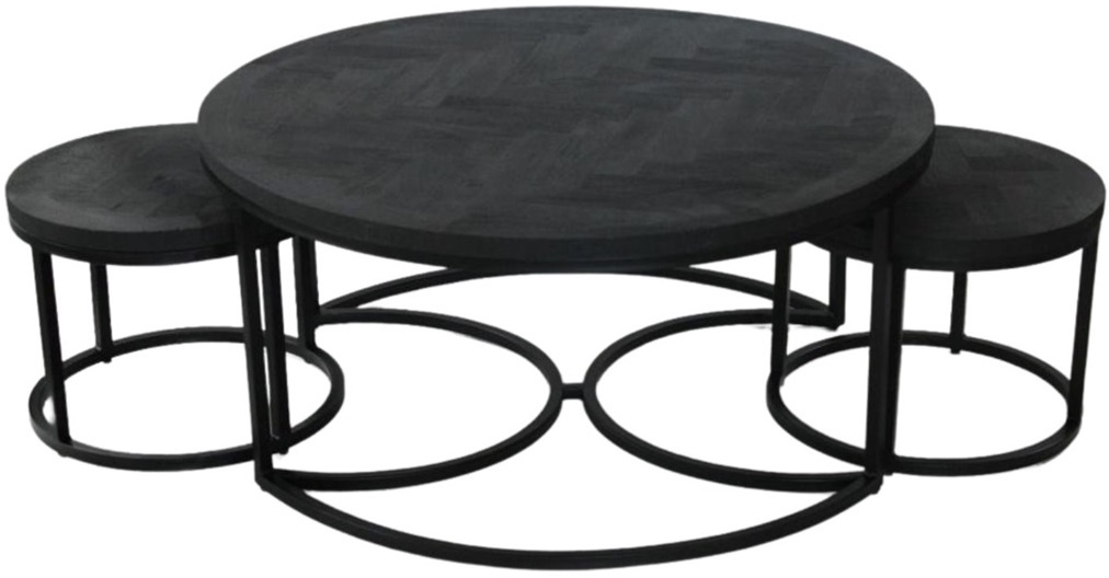 Salontafel Tress Bonito - Visgraat - Zilver