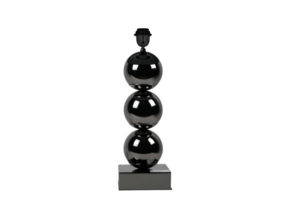 Bollamp - Antraciet - Tafellamp - excl. lampenkap