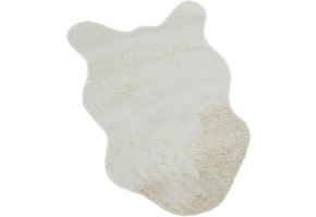 Fluffy zacht Kleedje - Creme