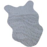 Fluffy zacht Kleedje - Licht Grijs