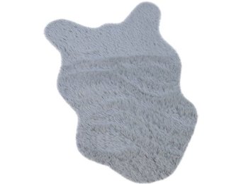 Fluffy zacht Kleedje - Licht Grijs