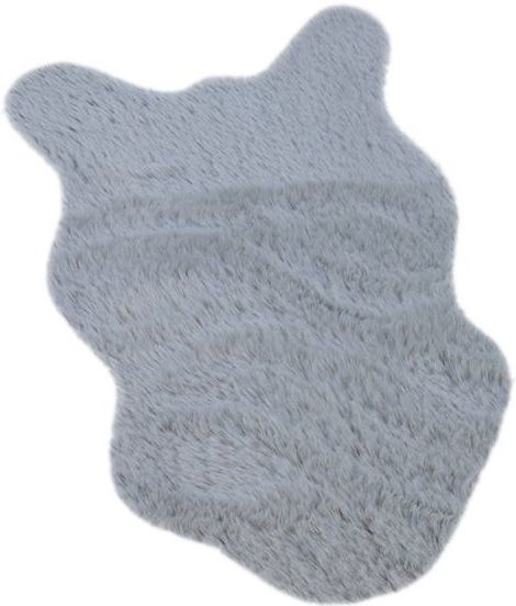 Fluffy zacht Kleedje - Licht Grijs