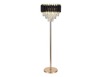 Vloerlamp Pearl Zwart/Goud - Eric Kuster Style