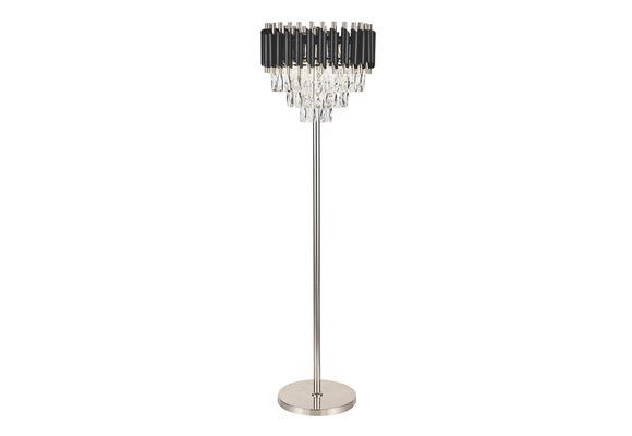 Vloerlamp Pearl Zwart/Zilver - Eric Kuster Style