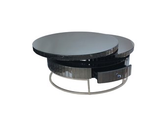 Rolanda Spiegel Salontafel Antraciet - Schuifbaar