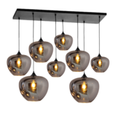 Hanglamp Apples Smoke glas  8 lichts