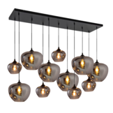 Hanglamp Apples Smoke glas  12 lichts