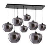 Hanglamp Apples Smoke glas  8 lichts