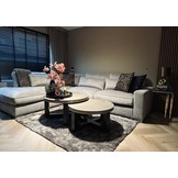 Salontafel Osaka - Set van 2 Rond - Champagne